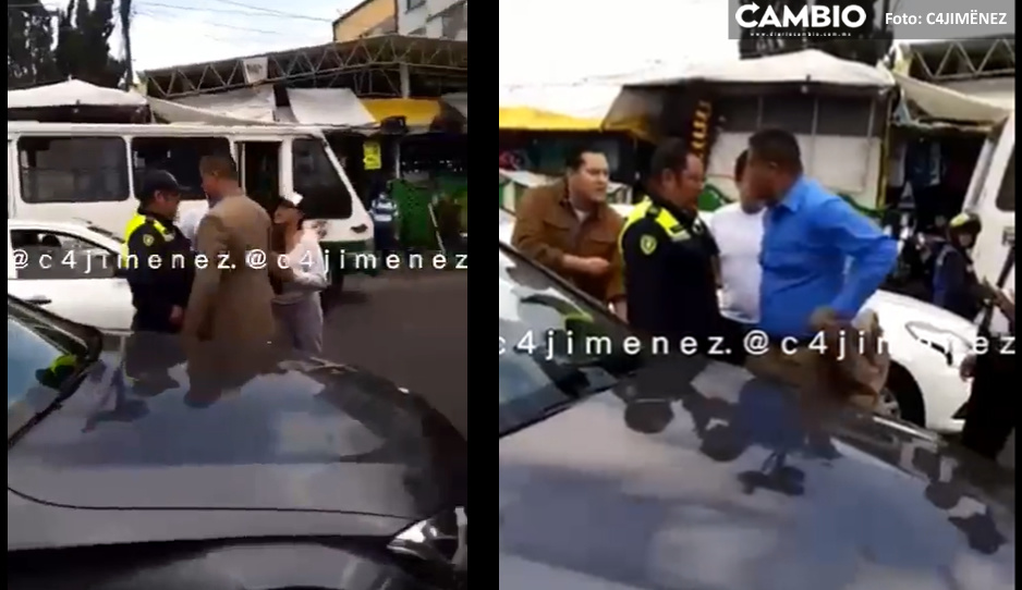 #LadyDiputada y dos políticos del PRD se ponen gallos y golpean a policía de Tránsito (VIDEO)