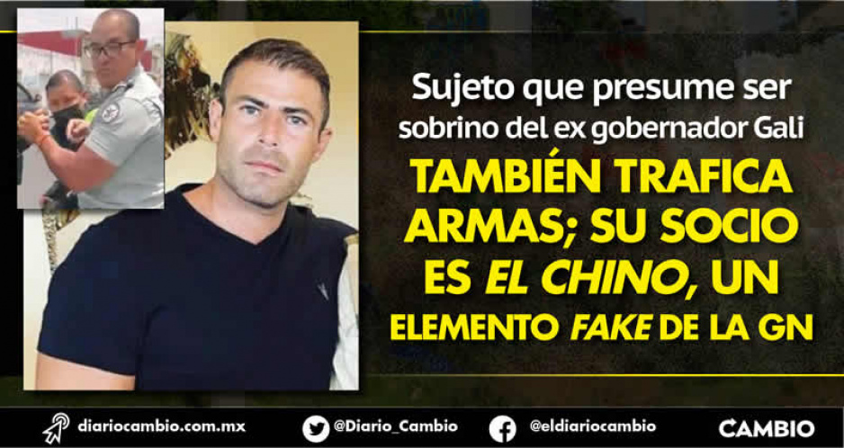 Además de violentador de mujeres, Yusef Tanús es señalado por tráfico de armas de fuego