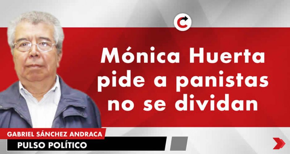 Mónica Huerta pide a panistas no se dividan
