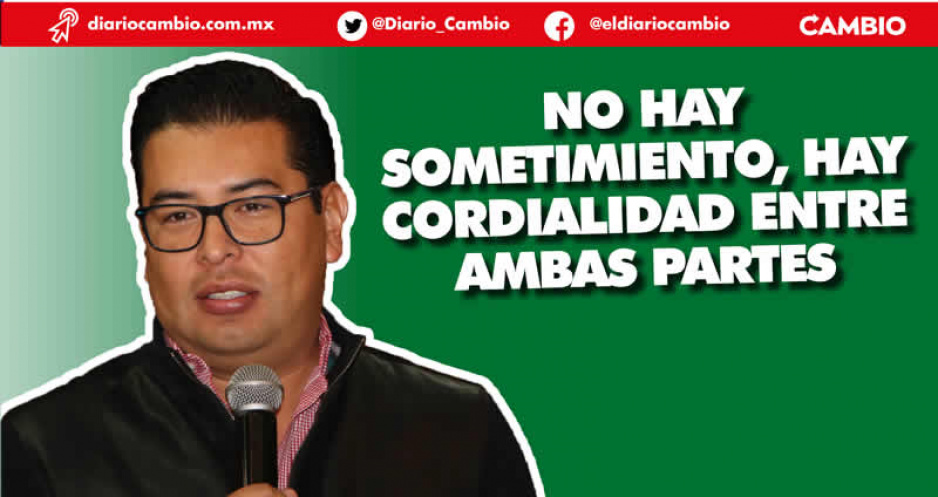 PRI en Puebla no está sometido a Barbosa, mantenemos relación de cordialidad: Camarillo