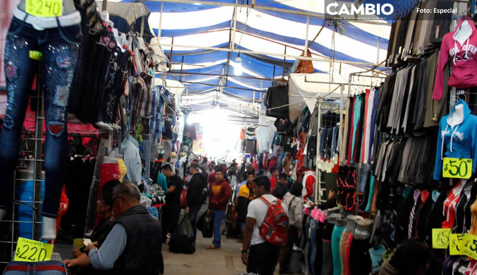 Cinco mil pesos costará el metro cuadrado de los locales en el Tianguis de Texmelucan