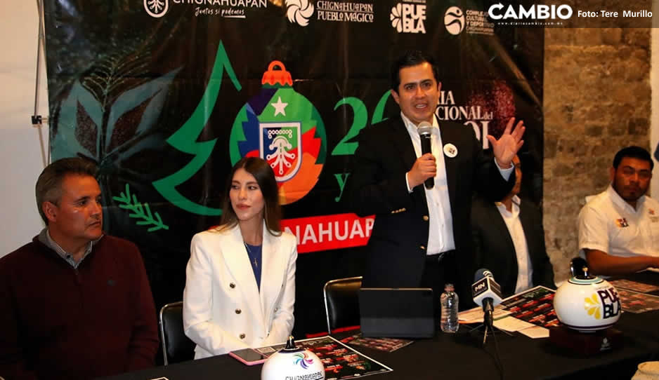 Lorenzo Rivera anuncia la Feria Nacional del árbol y la esfera en Chignahuapan 2022 (VIDEO)