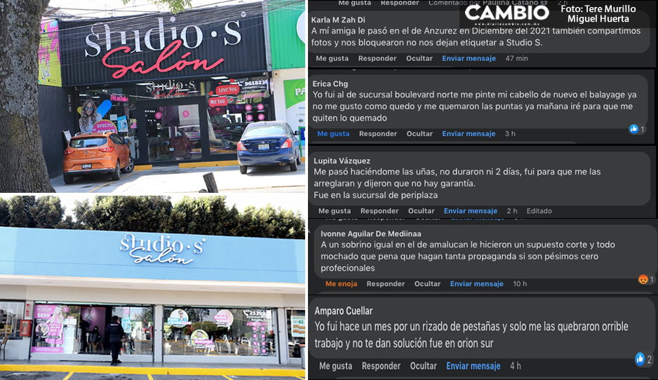 &iexcl;No vayan! Studio S es una porquer&iacute;a, acusan clientas estafadas