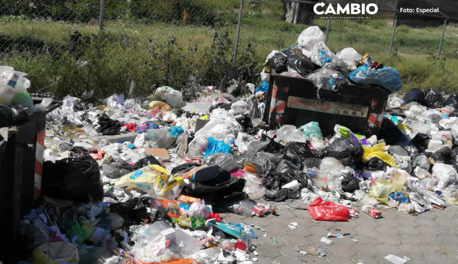 ¡Y va de nuevo! Tehuacaneros acusan retrasos en la recolección de la basura