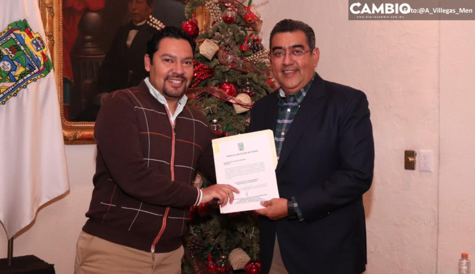 Nombran al morenista, Andrés Villegas subsecretario de Gobernación en Puebla