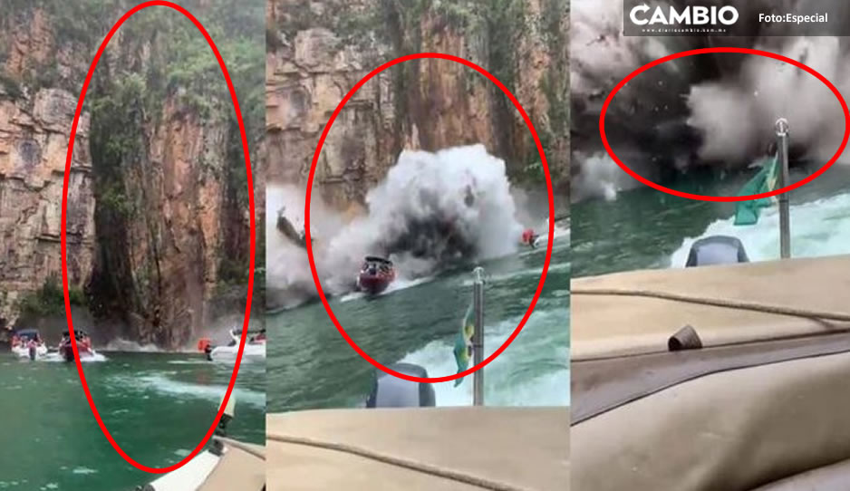 Derrumbe en cañón de Brasil deja 10 turistas muertos ¡impactante VIDEO!