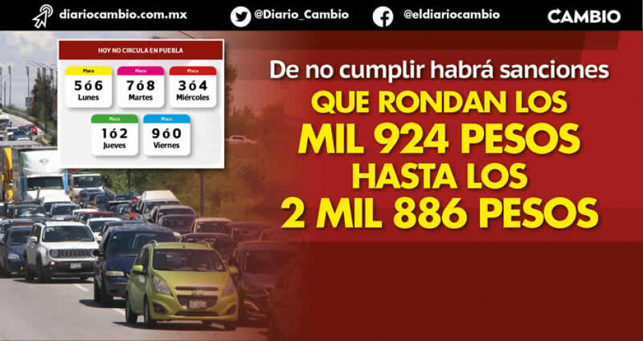 Es oficial: habrá “Hoy No Circula” en caso de contingencias ambientales