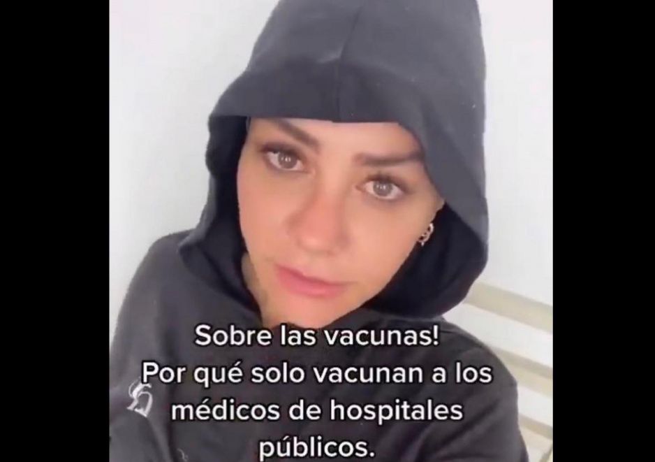 No se vacuna a los médicos privados porque ellos ganan mucho dinero: Nay Salvatori (VIDEO)
