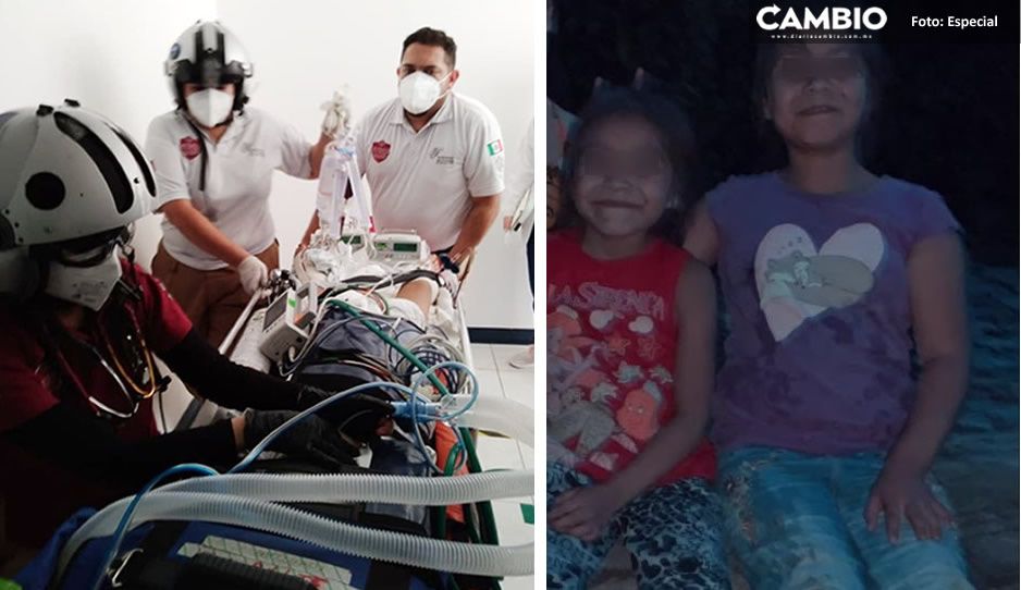 Alondra ya es atendida en Hospital del Niño Poblano; se debate entre la vida y la muerte