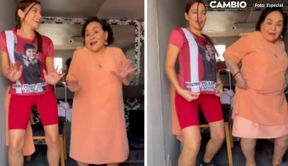 VIDEO: Así bailó Carmelita Salinas en TikTok antes de ser hospitalizada