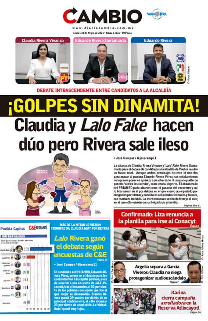 ¡GOLPES SIN DINAMITA! Claudia y Lalo Fake hacen dúo pero Rivera sale ileso