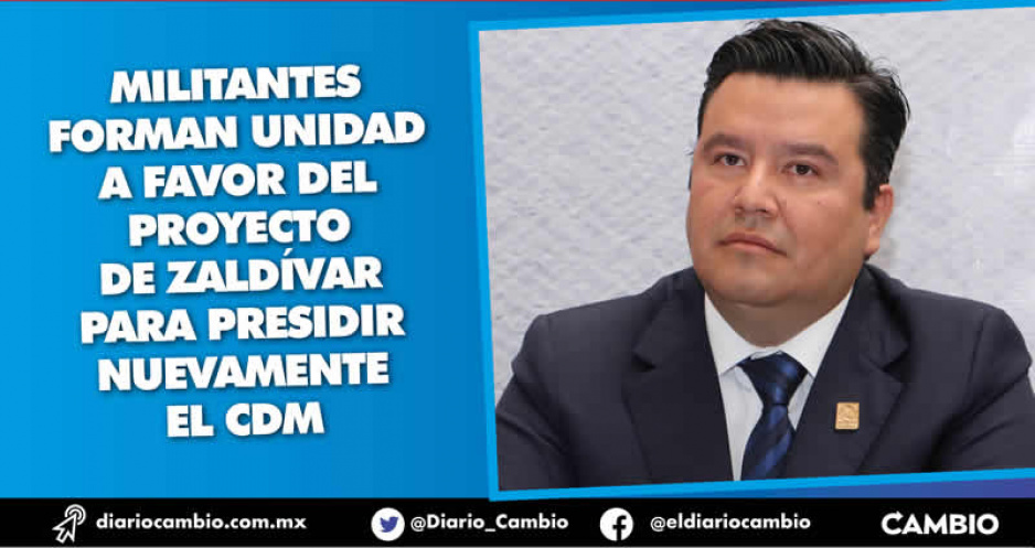 Zaldívar suma a grupos internos del PAN capitalino para ir en busca de su reelección