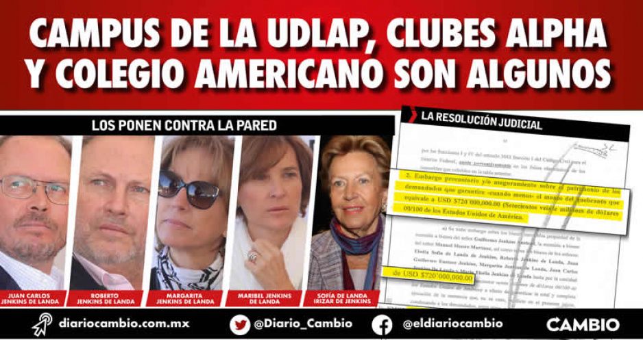 Juez ordena embargo de bienes de la familia Jenkins por fraude a fundación (VIDEO)