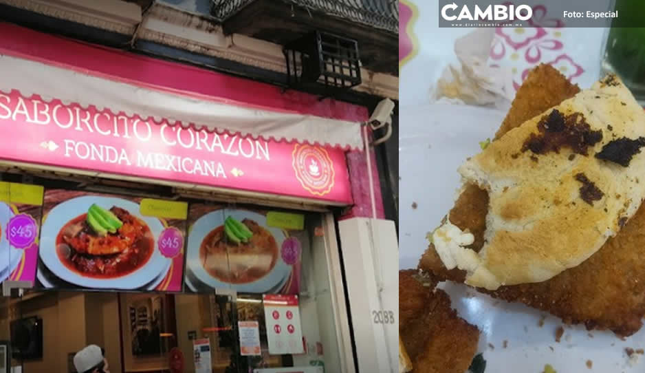 ¡Asco! Exhiben a ‘Saborcito Corazón’ por reciclar su comida