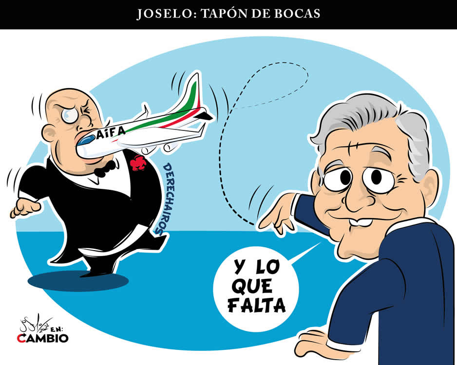 Monero Joselo: TAPADÓN DE BOCAS