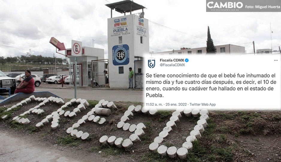 Cadáver del bebé Tadeo fue saqueado de su tumba el mismo día del entierro: Fiscalía CDMX