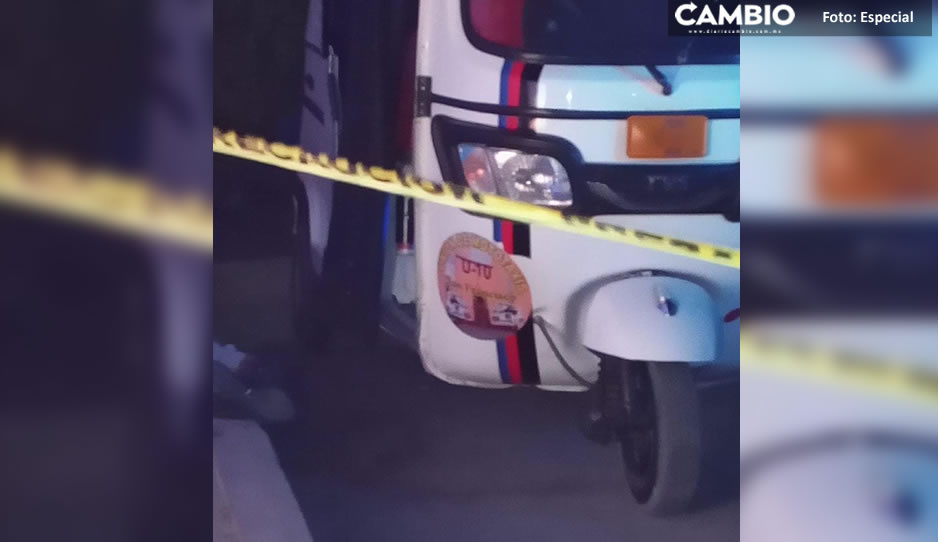 En intento de asalto, ejecutan a balazos a mototaxista en Teteles