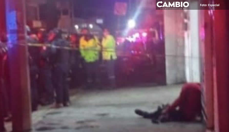 Ejecutan a dos hombres durante balacera en el Boulevard Xonacatepec