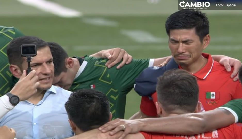 VIDEO: As&iacute; llor&oacute; Ryota Nishimura, el japon&eacute;s de la selecci&oacute;n mexicana que gan&oacute; el bronce en Tokio 2020
