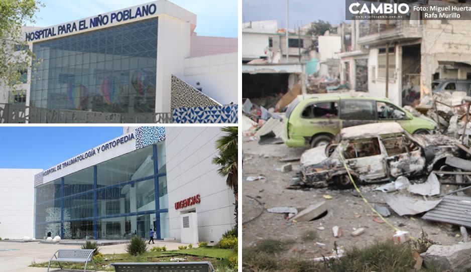 A 24 días de la explosión en Xochimehuacan: aún hay 7 hospitalizados en el HNP y Traumatología
