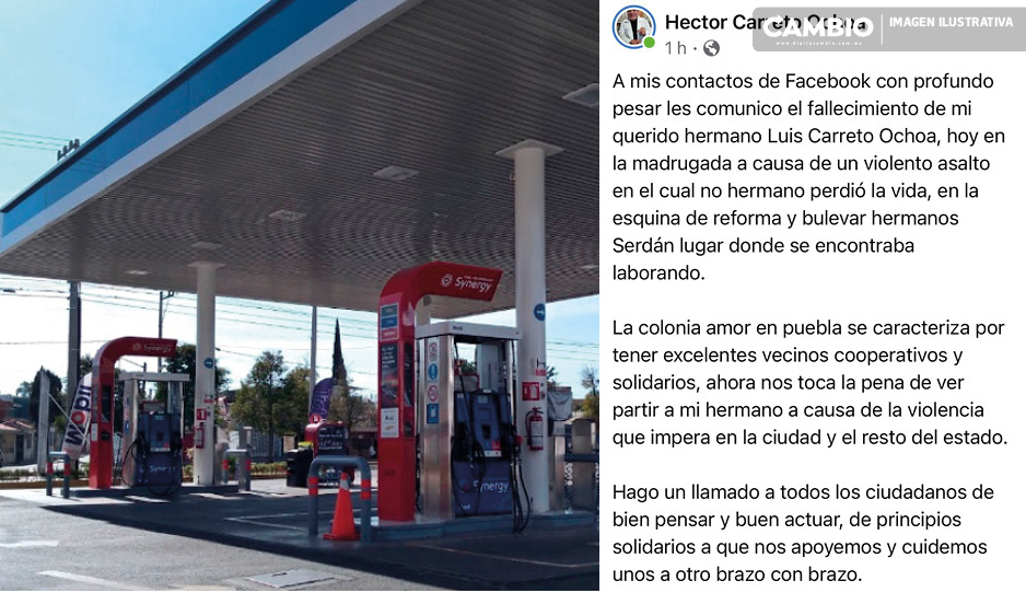 Despachador sí fue asesinado por los malandros en asalto a la gasolinera Mobil (VIDEO)