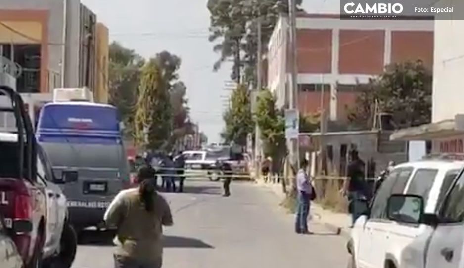 Con 8 balazos, acribillan a taxista frente a su esposa en Cuatlancingo (VIDEO)