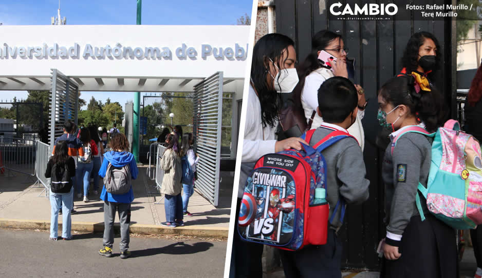 Regresan a clases universidades y bachilleres, secundarias y primarias hasta el 9 de enero (FOTOS)