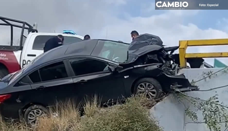 Conductor muere tras impactarse contra muro de contenci&oacute;n en Perif&eacute;rico Ecol&oacute;gico (VIDEO)