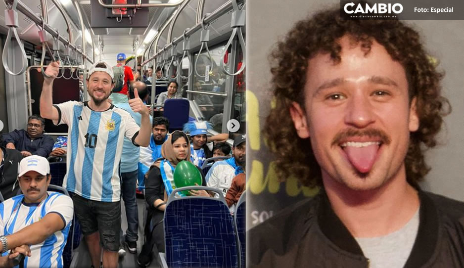 ¡La traición hermano! Luisito Comunica posa con playera de Argentina y enciende las redes (FOTO)