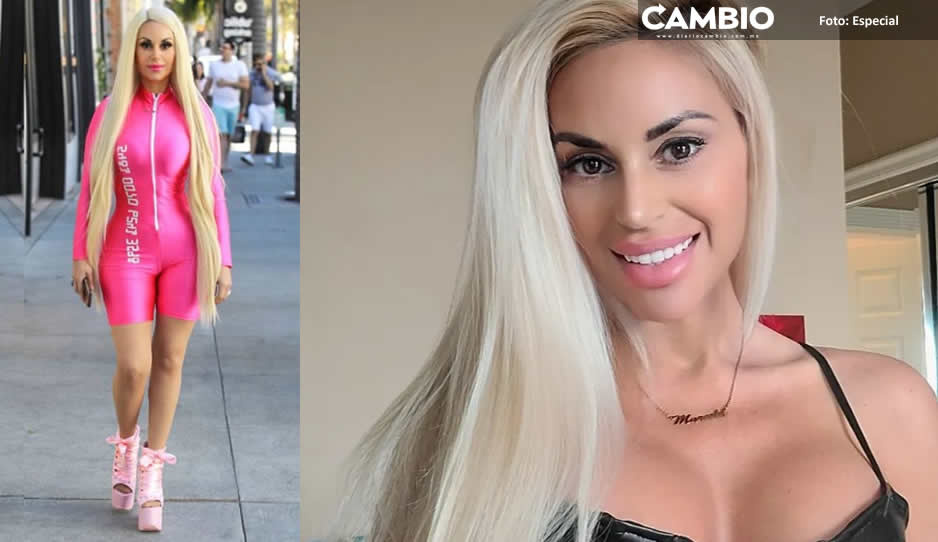 Mujer de 41 años gastó una millonada para convertirse en Barbie humana VIDEO)