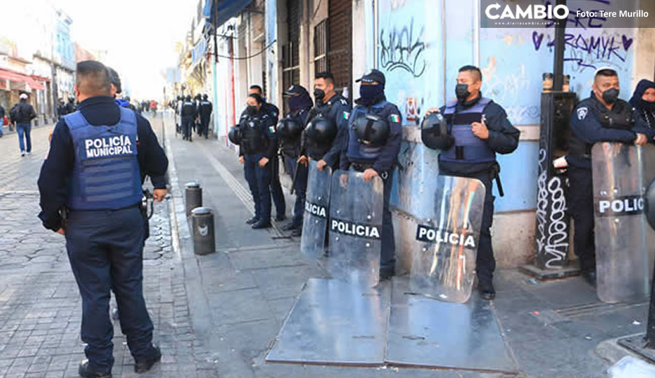 Operativos en Puebla son aleatorios, pero en el Centro son para quitar a ambulantes: Consuelo Cruz (VIDEO)