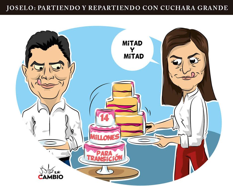 Monero Joselo: PARTIENDO Y REPARTIENDO CON CUCHARA GRANDE