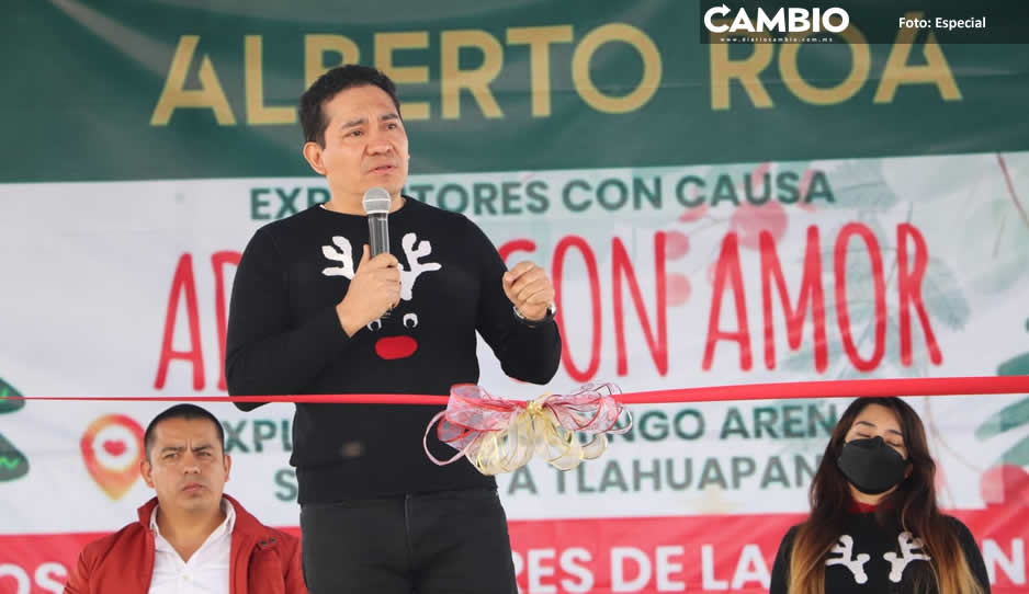 Alberto Roa arranca campaña anticipada con miras a la elección extraordinaria en Tlahuapan (VIDEO)