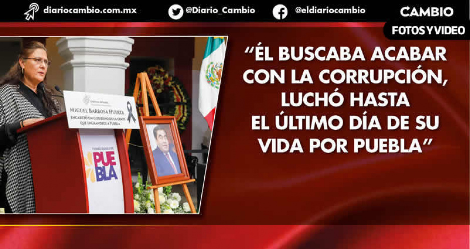 Siempre estuvo comprometido con AMLO y luchó hasta su último día por Puebla: Charito