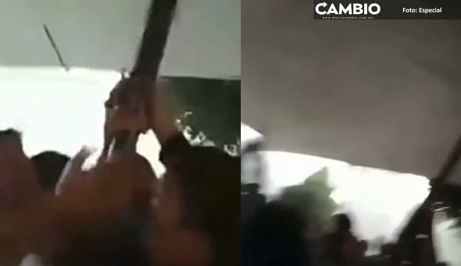 Lona aplasta a estudiantes de la UTIM, reportan 4 lesionados (VIDEO)