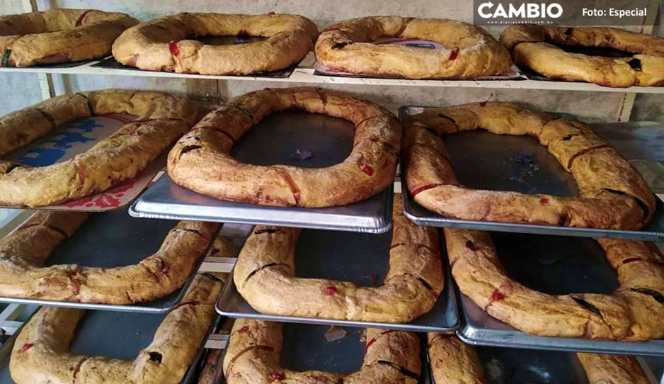 ¡No sean así! Sube precio de la Rosca de Reyes tras aumento de canasta básica en Tecamachalco