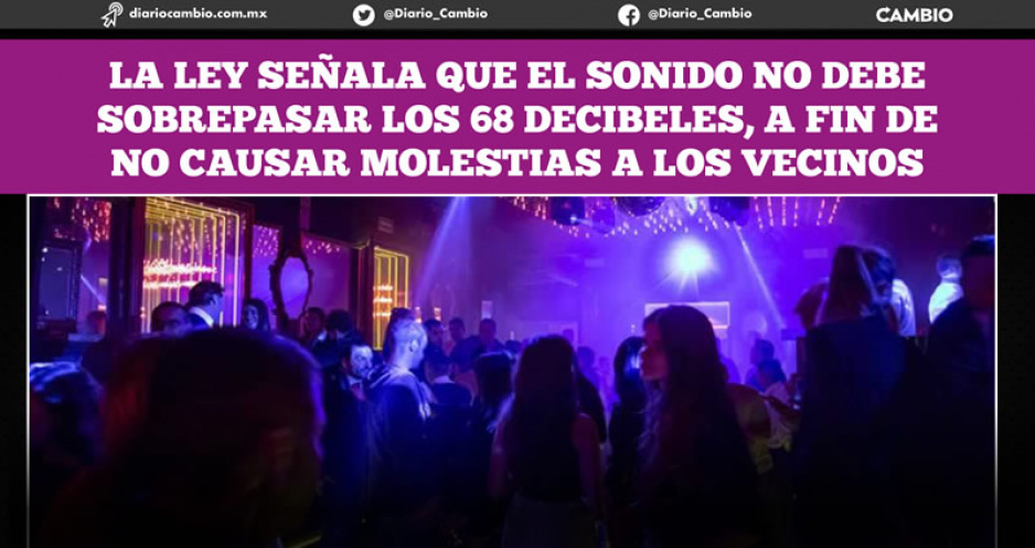 En 2023 antros y bares deberán tramitar licencia de ruido o serán multados hasta con 2 millones