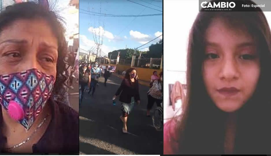 Marchan en Izúcar y piden ayuda para localizar a María Fernanda (VIDEO)