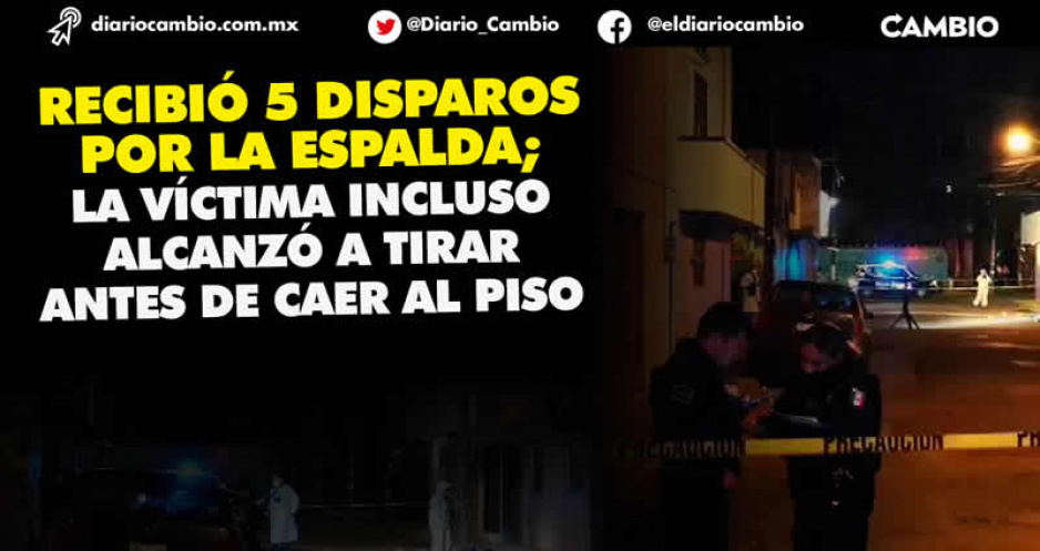 Ejecutan de 5 disparos a hombre en La Popular, sicarios eran un hombre y una mujer en moto (VIDEO)