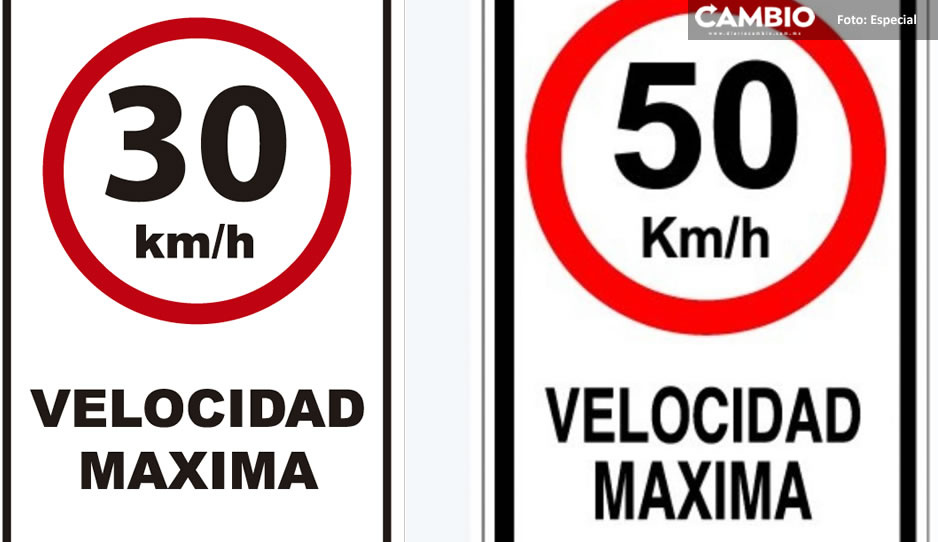 A días de arrancar operativos de cinemómetros, Ayuntamiento modifica señaléticas en Bulevar Hermanos Serdán y 18 de Noviembre