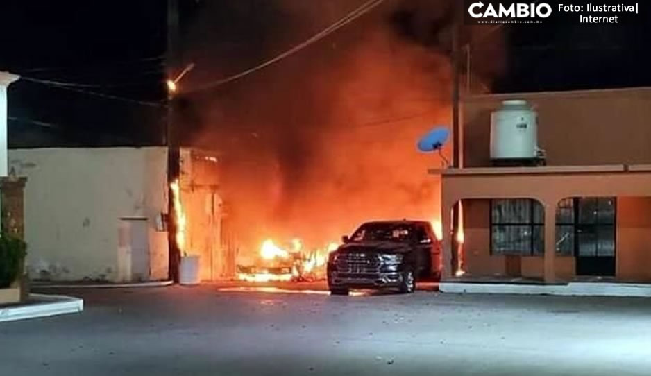 Ola de violencia en Sonora deja decena de muertos, autos incendiados, casas baleadas y motín