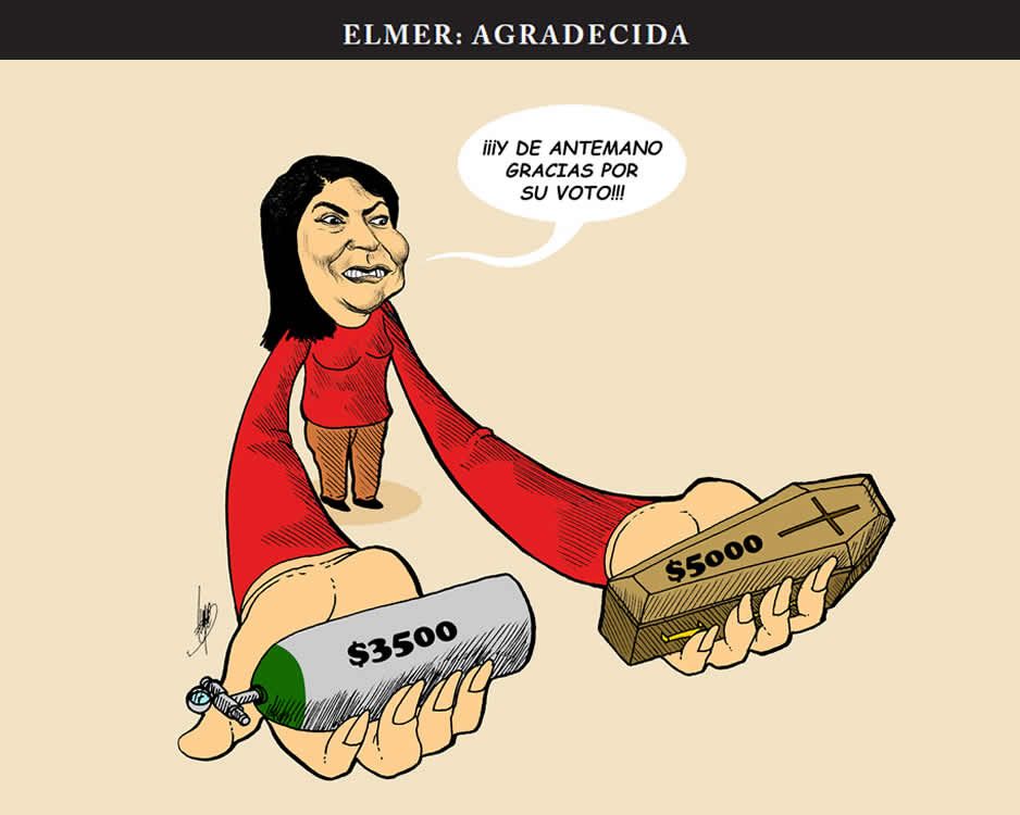 Monero Elmer: AGRADECIDA