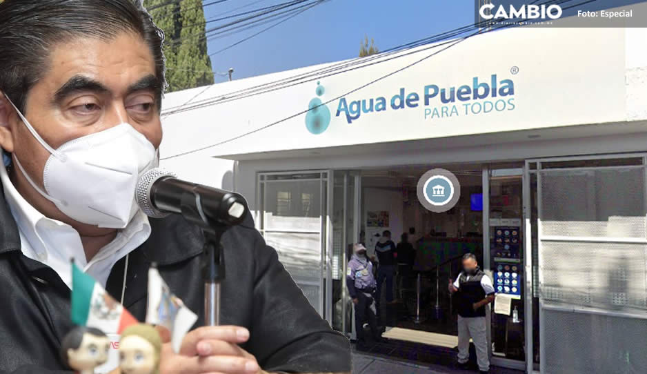 Habrá cambios en la concesión de Agua de Puebla; anuncia Barbosa