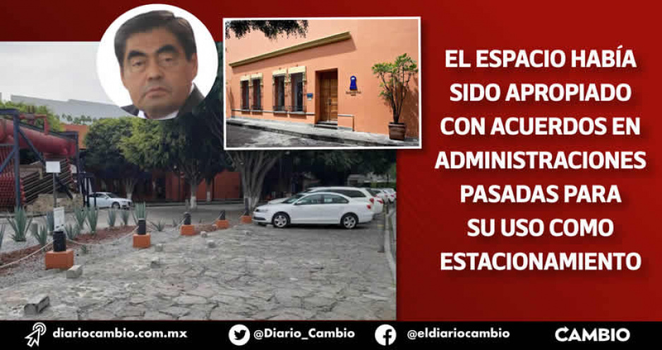 Barbosa anuncia que recuperará estacionamiento de Casa Reyna: volverá a ser la Plaza de las Mujeres (VIDEO)