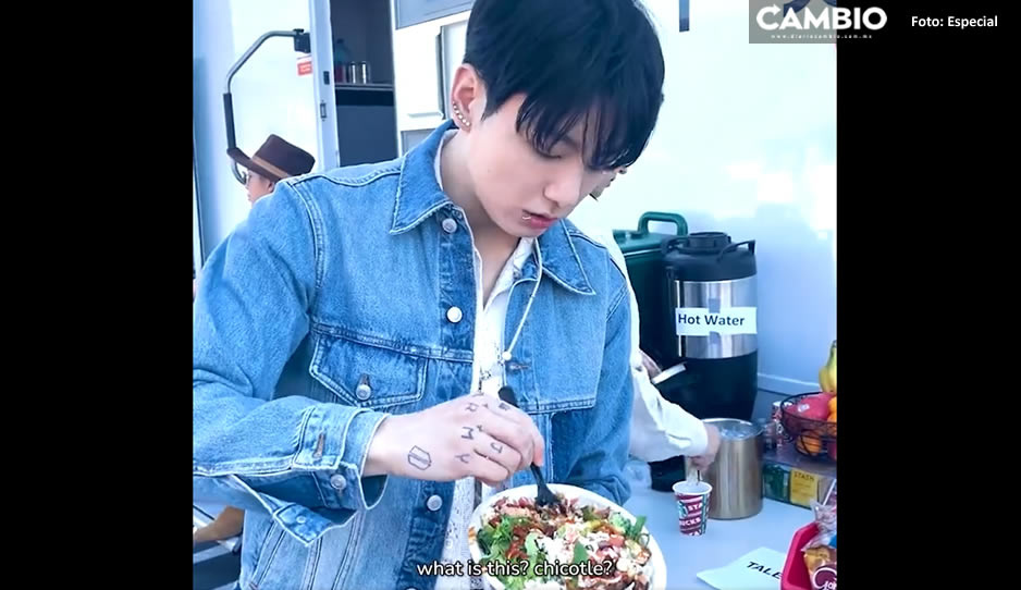 Jungkook de BTS dice chicole en lugar de chipotle y se viraliza (VIDEO)