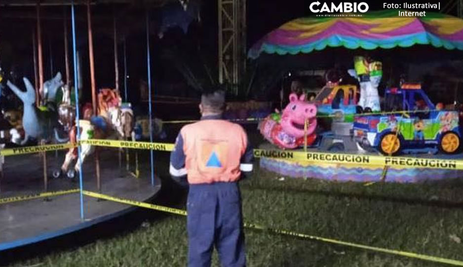 Desplome de juego mecánico deja 25 heridos en Guerrero (VIDEO)