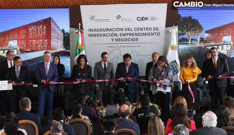Barbosa encabeza inauguración del Centro de Innovación, Emprendimiento y Negocios en Cholula (VIDEO)