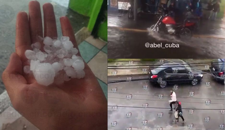 ¡Se está cayendo el cielo! Fuerte lluvia con granizo provoca inundaciones en Puebla (FOTOS y VIDEO)