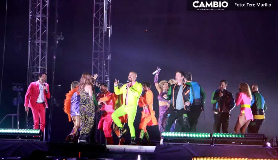 ¡Qué gran noche! Así se vivió el 90´s Pop Tour en Puebla (FOTOS y VIDEO)