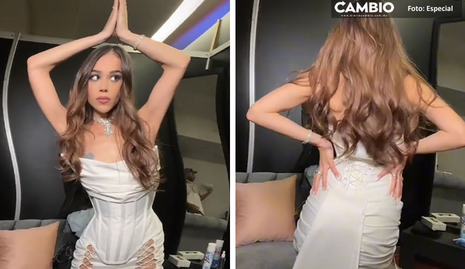 VIDEO: ¡Wow! Así Danna Paola baila la cumbia poblana que es tendencia en TikTok
